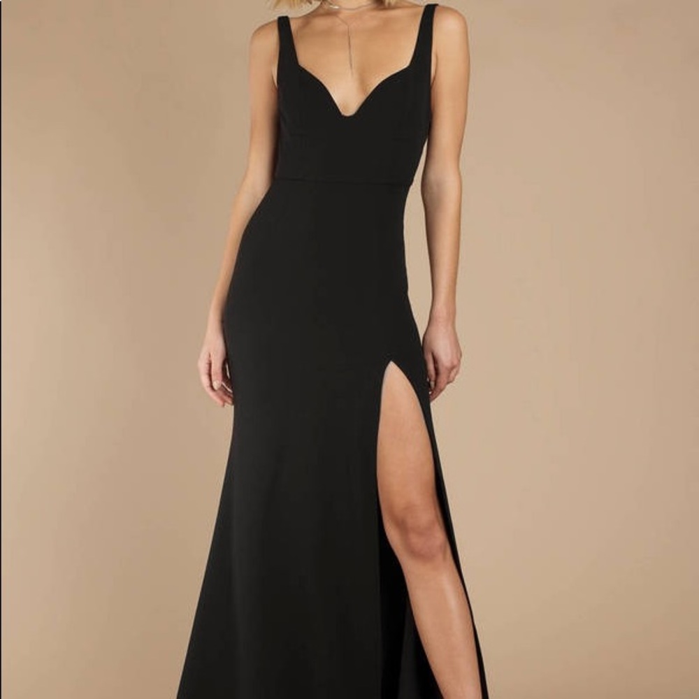 Tobi Ever Mine Black Maxi Dress